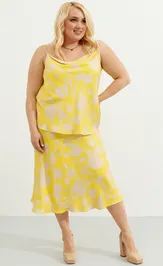Юбка Ketty K-04650 желтый