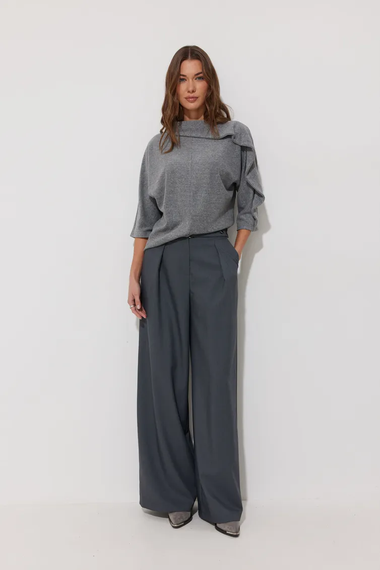 Jumper Lyushe #4265 seryj