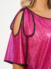 Tunic DORA plus #0184-5 malinovo-rozovyj