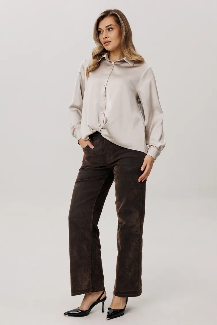 Blouse Anelli Laurel #1663 rechnoj zhemchug