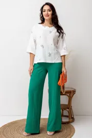 Blouse TOOK A LOOK & Angelika #TB-43m romashki