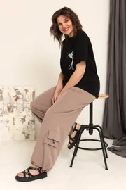 Брюки BegiModa арт. 6002 визон