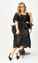 Платье Ava fashion М-189 черный