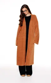 Sweter Elletto Life 13053 ryzhij