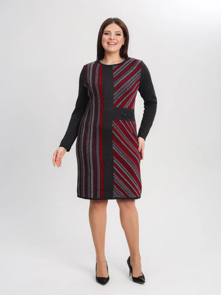 Dress BONADI #1905 vishnevyj