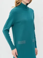 Dress Newvay #9252-92053 izumrud/metonit silver