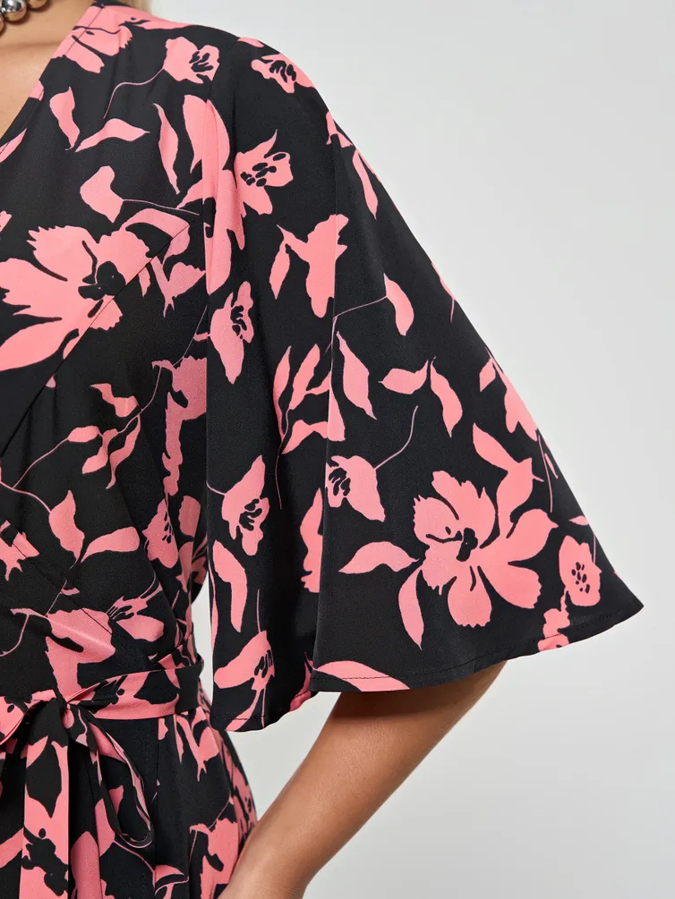 Sukienka DORA plus #0383-1s chernyj
