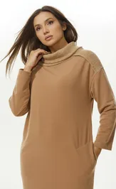 Dress Ma Cherie 4028 kapuchino