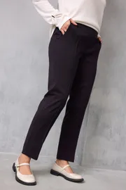 Брюки BegiModa арт. 6078 чёрный баклажан