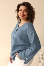 Блуза BegiModa арт. 4041 джинс