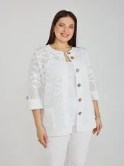 Кардиган BONADI арт. 2178 белый