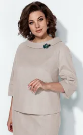Garnitur Anastasia 1163 kapuchino