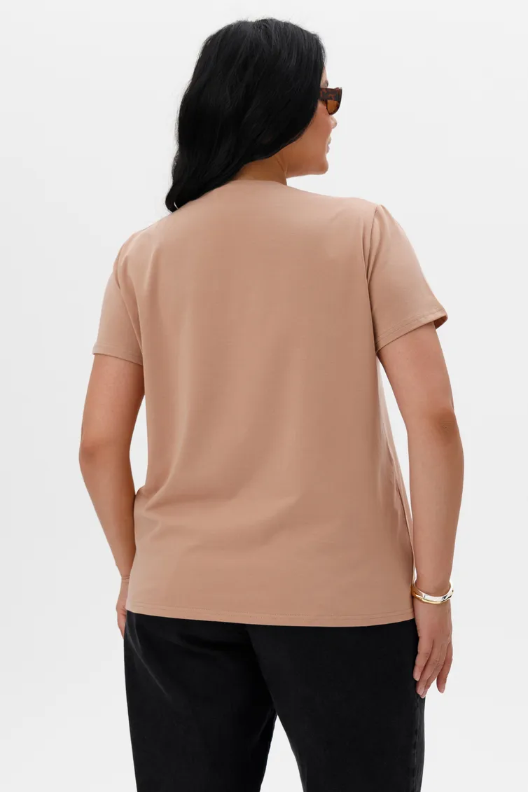T-Shirt Romgil #RP0073-XL4 kapuchino