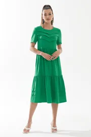 Платье Galean Style арт. 896.1 зеленый