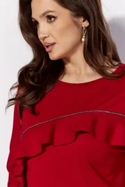 Dress TAiER #1320 krasnyj