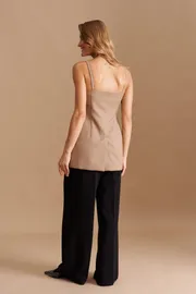 Waistcoat Elletto Life #3768 bezh