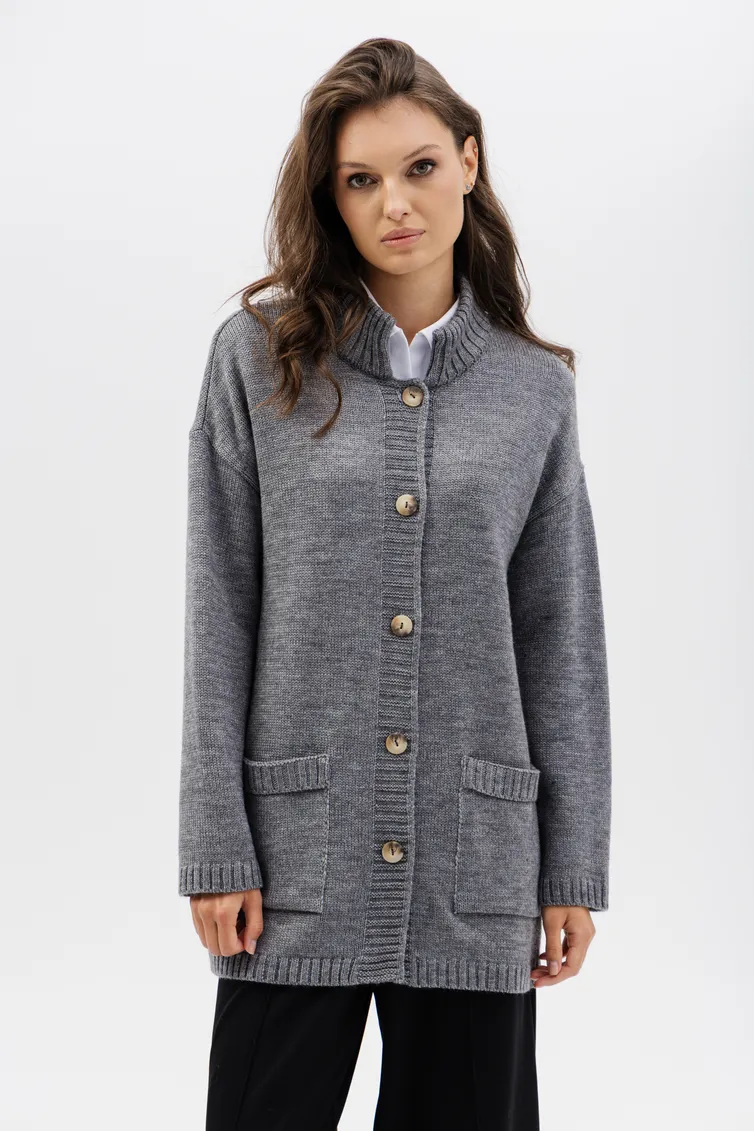 Sweter Romgil #RV0268-ShE5 seryj