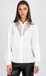 Blouse VIZAVI 748 molochnyj