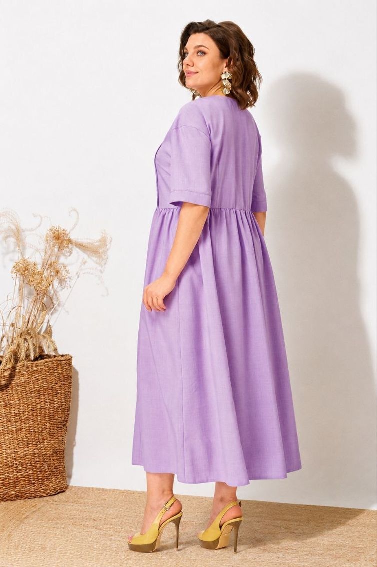Sukienka Anastasia MAK #1095-1 sirenevyj
