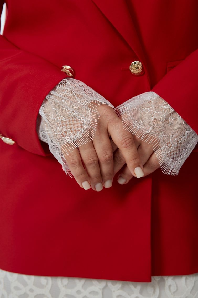 Костюм OVERYOU арт. 244 красный с белым