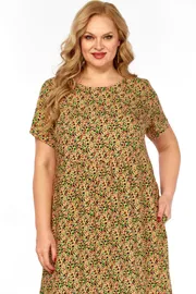 Dress LadyThreeStars #2681 yantarnyj