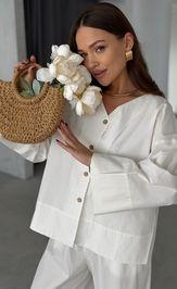 Блузка TND М145 молоко