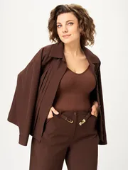 Garnitur Vilena-fashion #1171 shokolad