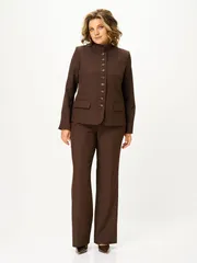 Garnitur Vilena-fashion #1180 shokolad