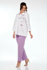 Zestaw Vilena-fashion #954 belyj+lavanda