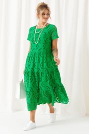 Платье Beautiful & Free арт. 6462 зелёный