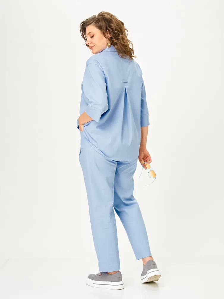 Suit Vilena-fashion #1158 goluboj