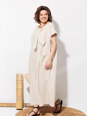 Dress Anastasia MAK #1326 bezhevyj