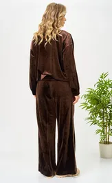 Костюм Ava fashion М-166 коричневый