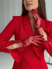 Платье Dilana Vip арт. 2018 красный