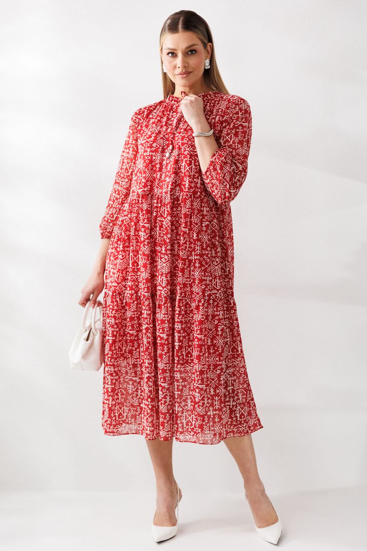 Sukienka Mubliz #290 krasnyj