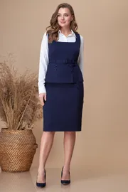 Zestaw Linia L #A-1847 temno-sin