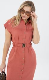 Sukienka LM M 0186 korall