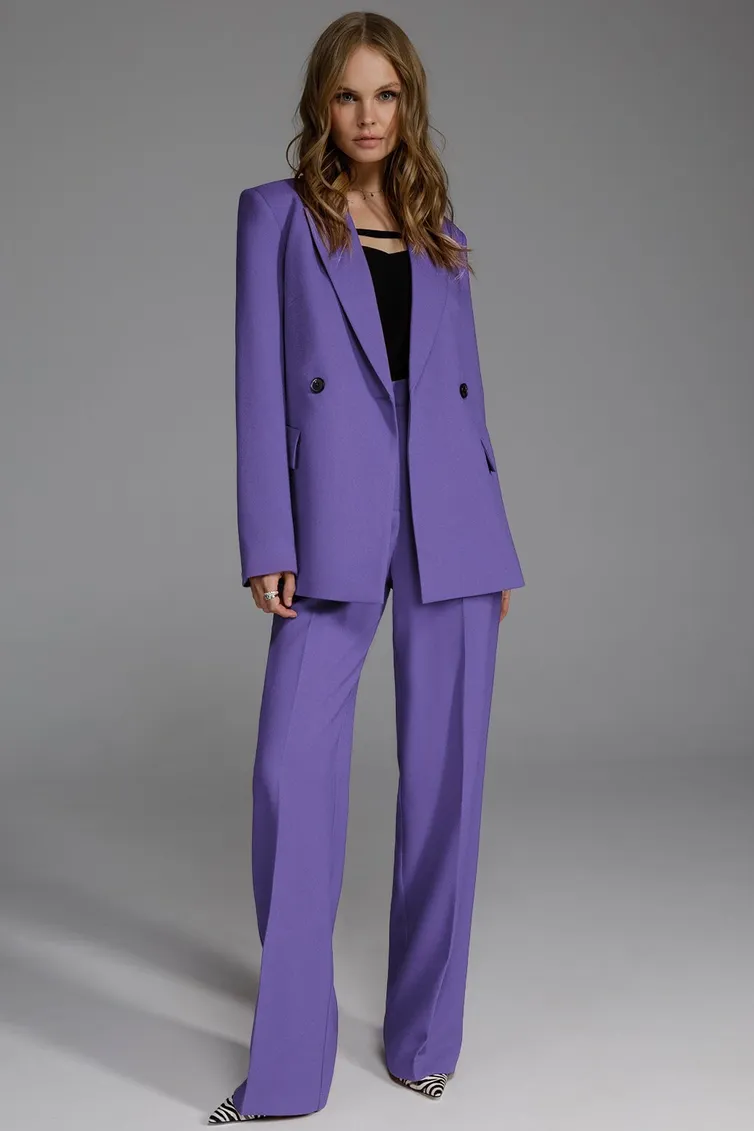 Spodnie Pirs #4654 lavanda