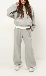 Bluza Z Kapturem Pirs 6483seryj
