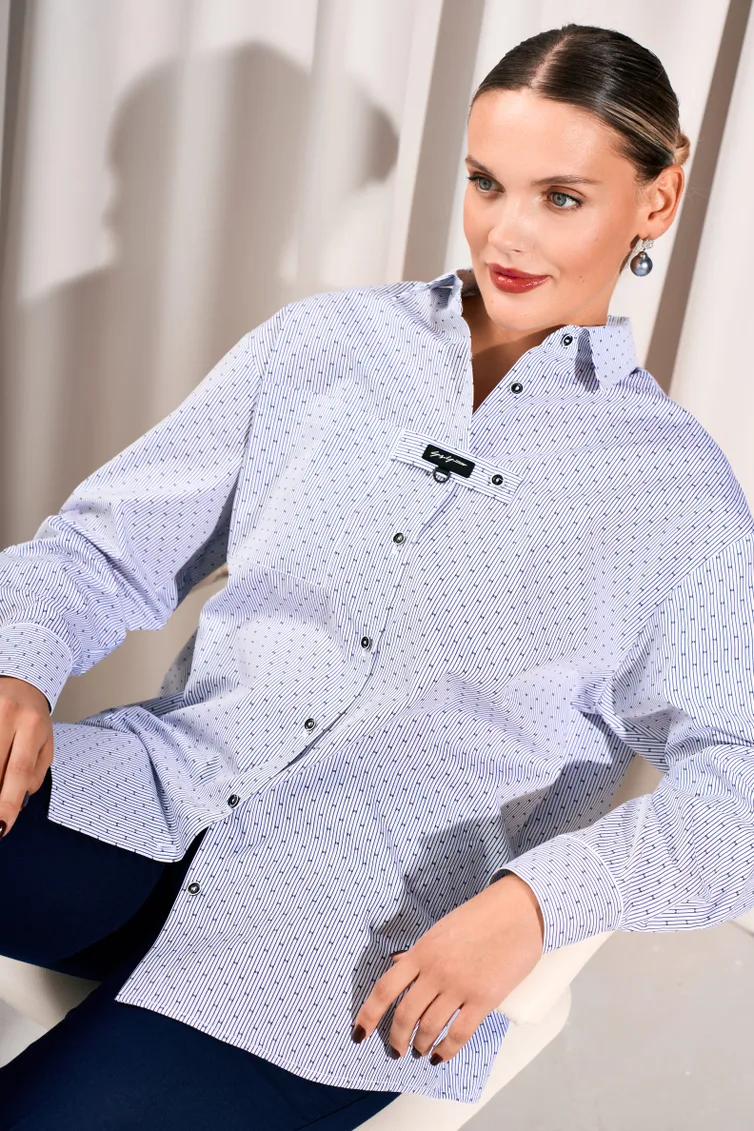 Bluzka Lissana #5037 sinij