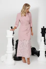Dress Mubliz #363 rozovyj