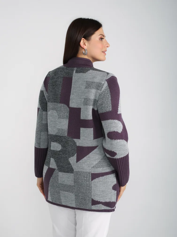 Sweter BONADI #1982 baklazhan