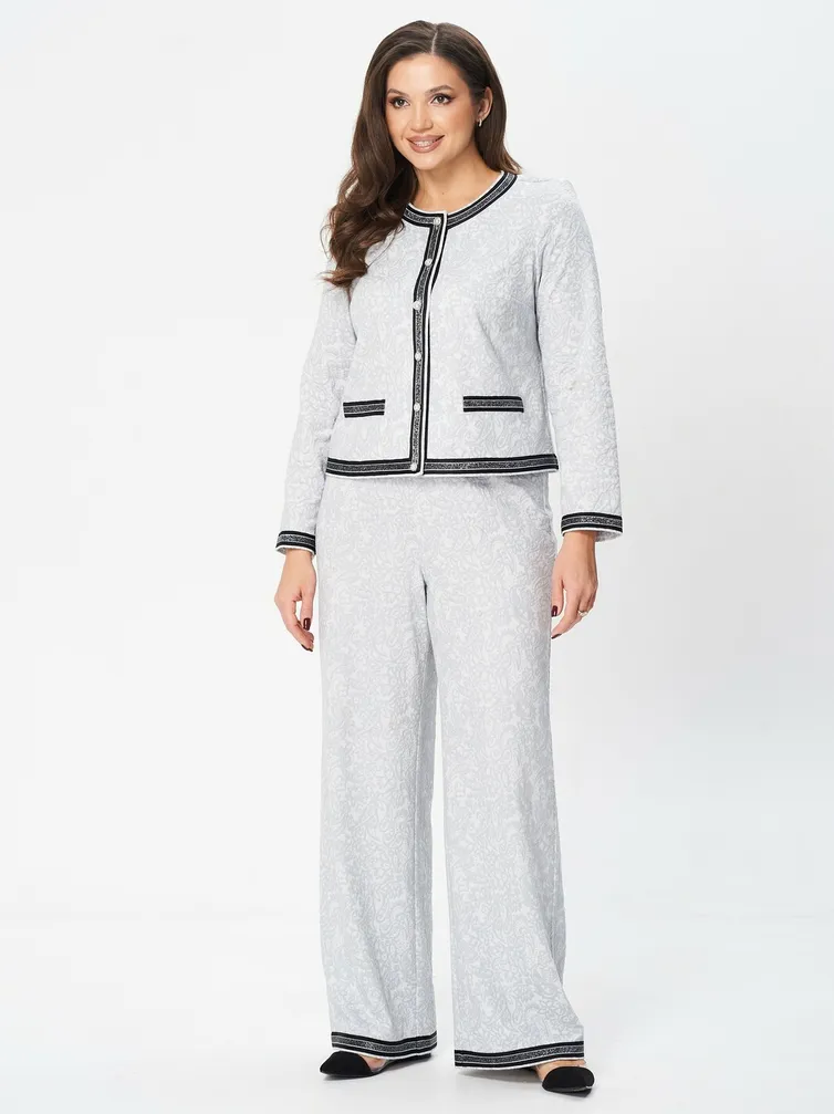 Garnitur Vilena-fashion #1047 svetlo-seryj