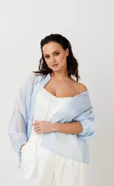 Блуза MiSlana 1300 голубой