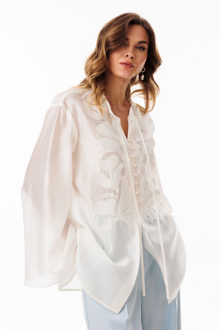 Блузка EOLA арт. 3097 молочный