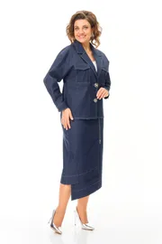 Garnitur VI ORO #VR-1245 denim