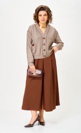 Garnitur Aira Style 24131 komplekt bezhevo-korichnevyj