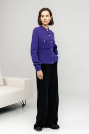 Sweter Romgil #RV0113-ShE5 glubokij fioletovyj