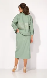 Suit Лилиана 1405N oliv
