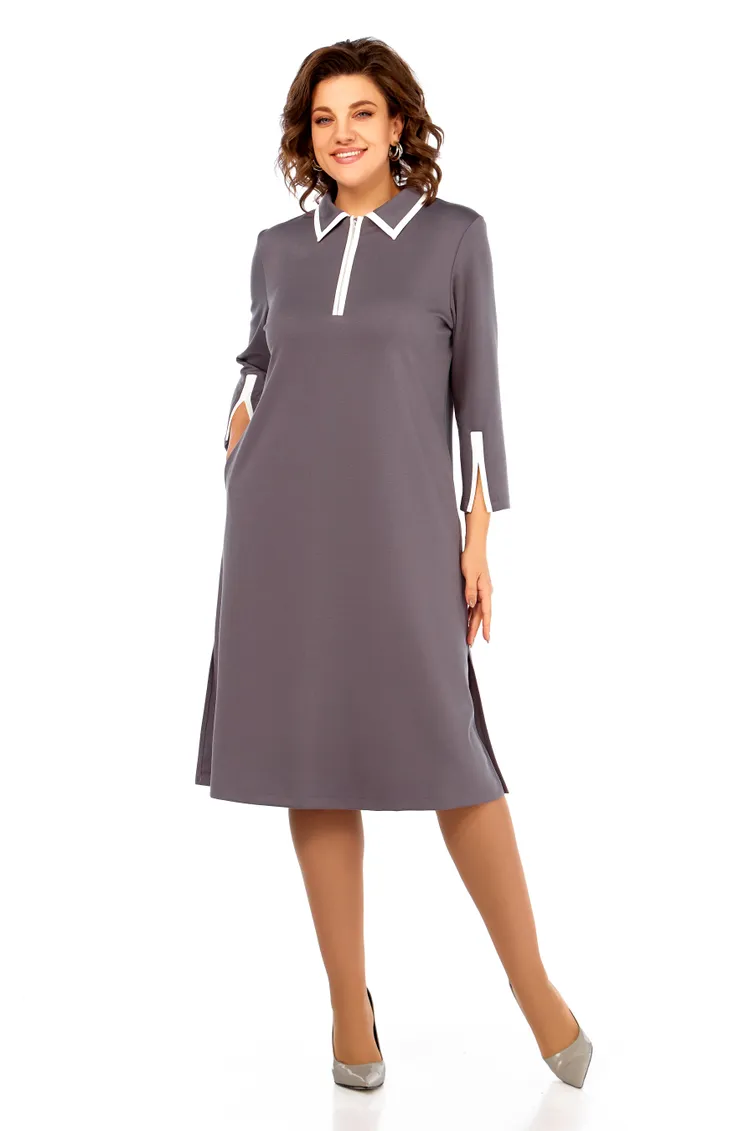 Dress Olga Style #S971 mokka